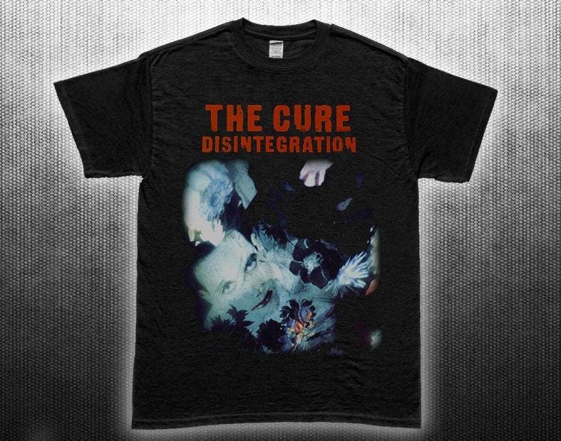 The Cure 'Disintegration' Official Band T-Shirt - Black Unisex Cotton Tee, Extra Large - View #2