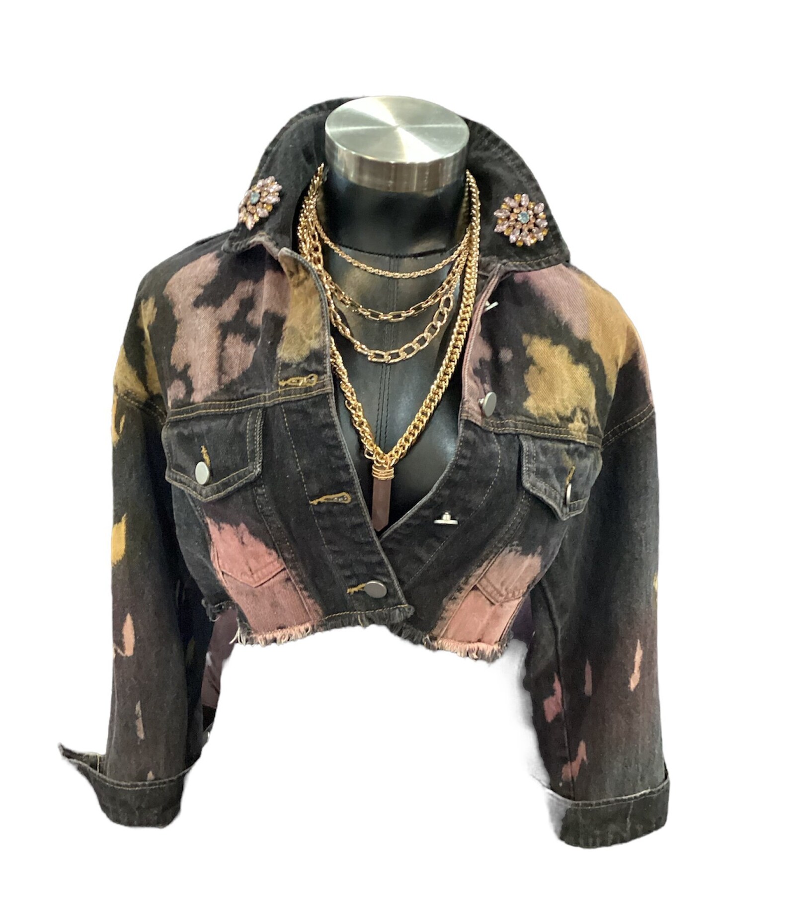 Tie-Front Crop Jacket