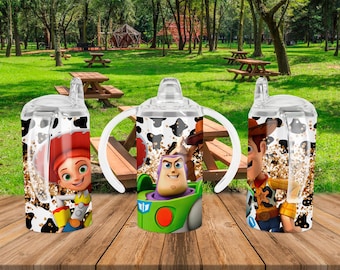 Toy Story Tumbler, 12oz Sippy Cup Straight Design, Sublimation Design Download, Digital png