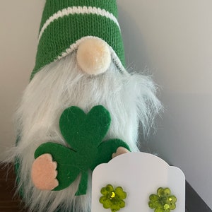 Shamrock Stud Earrings