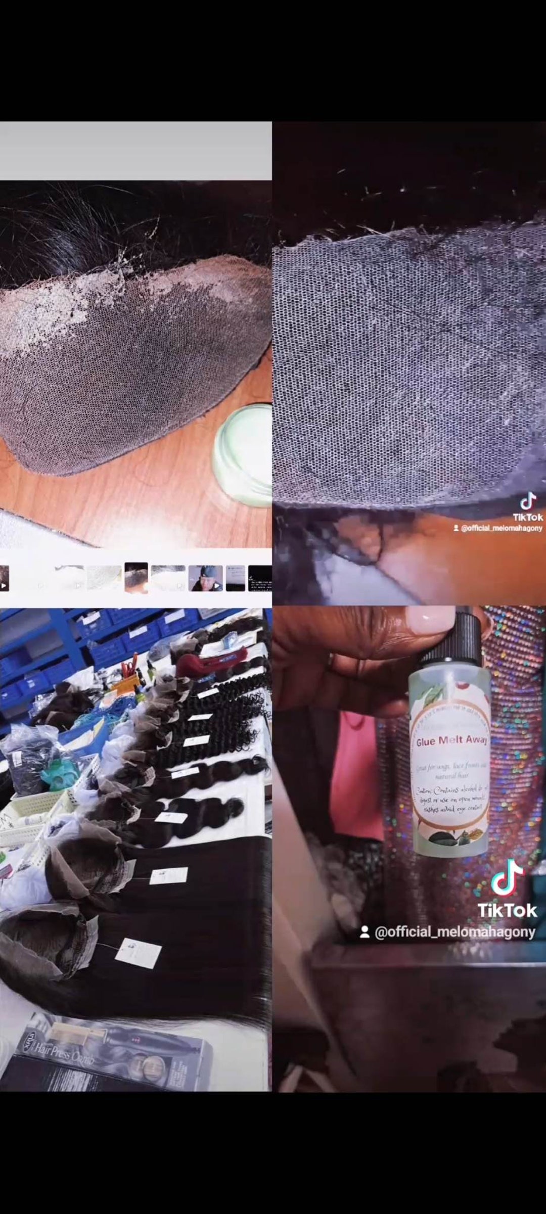 Lace Glue Remover Glue Melt Away Spray Etsy