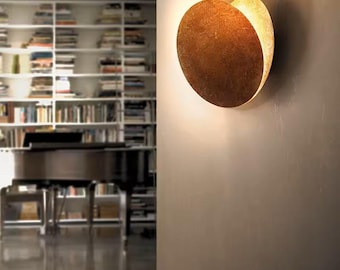 Modern Sculptural Wall Light, Adjustable Ambient LED Sconce for Living Room & Bedroom