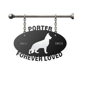 dog memorial sign, dog loss gift, custom dog photo sign, dog silhouette sign, dog garden sign, pet loss sign, dog keepsake gift, dog stone