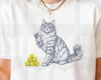 Maine Coon Cat Shirt - Funny Cat Mom Tee, Maine Coon Dad Gift, Pet Parent T Shirt