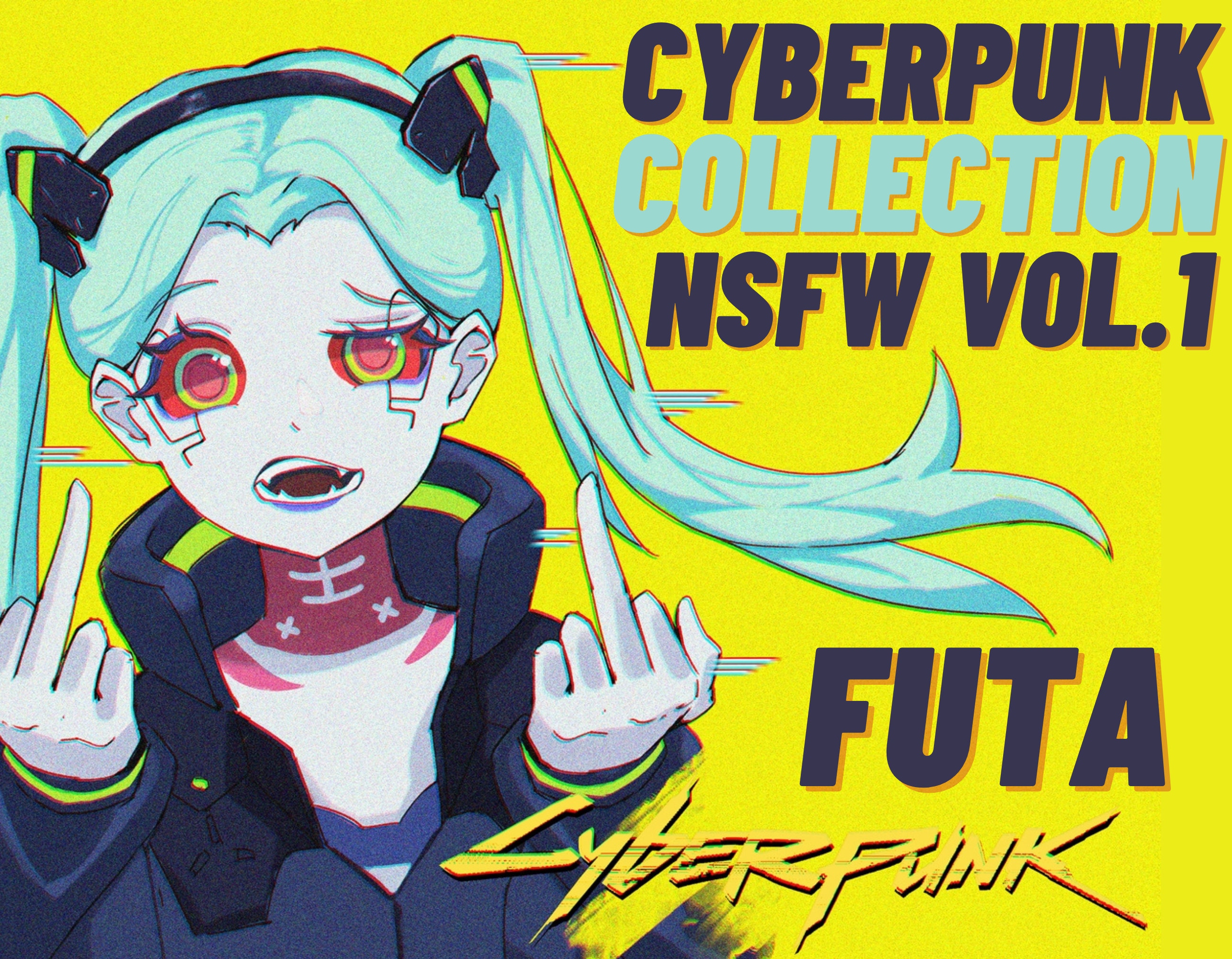 Cyberpunk STL NSFW Edge Runners Collection Sexy 3D Model Futa Etsy
