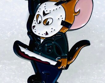 Jerry Jason enamel pin