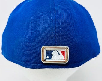 Spilla per piastra telaio cappello MLB LOGO argento