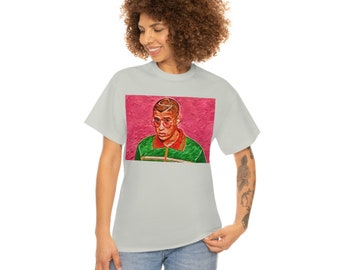 Bad Bunny Digital Art Unisex Heavy Cotton Tee