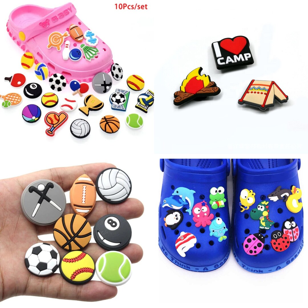 Custom PVC Croc Jibbitz, Soft Shoe Charms and PVC Silicon Rubber Croc Charm, Adorable Squishy