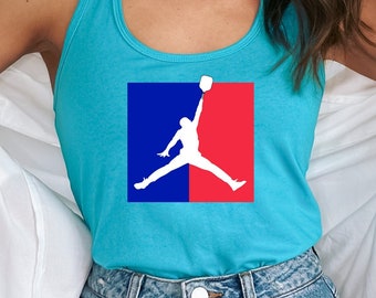 Pickleball Jordan Jumpman Womens Ideal Racerback Tank Top Great Design Unique Best Dope Cool Super Cute Fire Air Gift Super Tank Top
