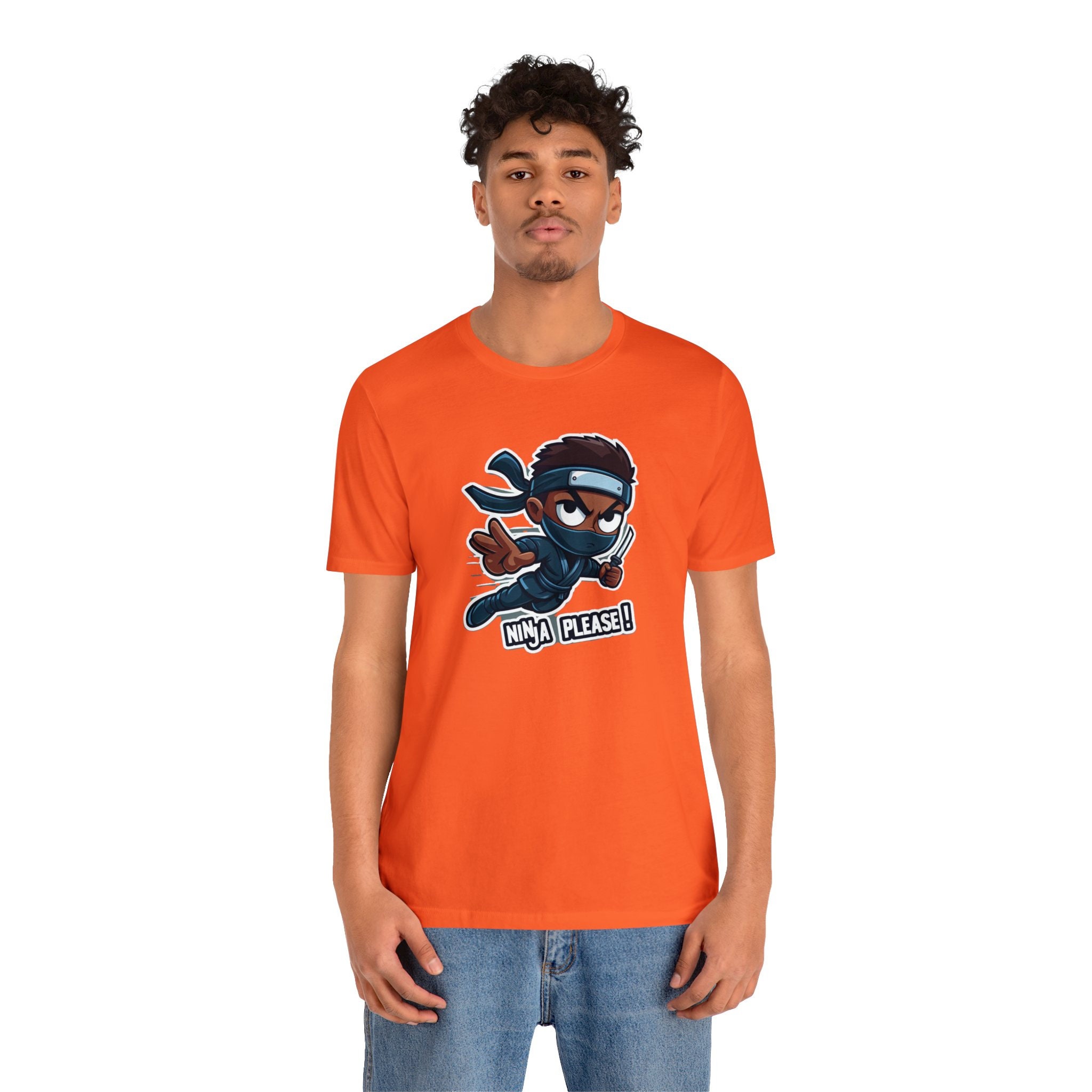 Men's Ninja Please! Funny Graphic T-shirt - Etsy
