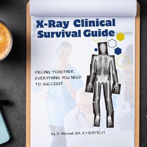 X-Ray Student Clinical Guide PDF | Rad Tech School Digital | Radiology Student Gift | Printable for Clinical Rotations | Planner Calendar