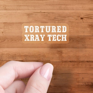 Halloween X-Ray Tech Sticker | Spooky Imaging, Emergency Room + Ancillary Hospital Worker Design