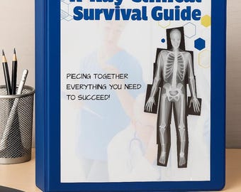 X-Ray klinische gids voor studenten: Rad Tech School Planner (digitale pdf-download)