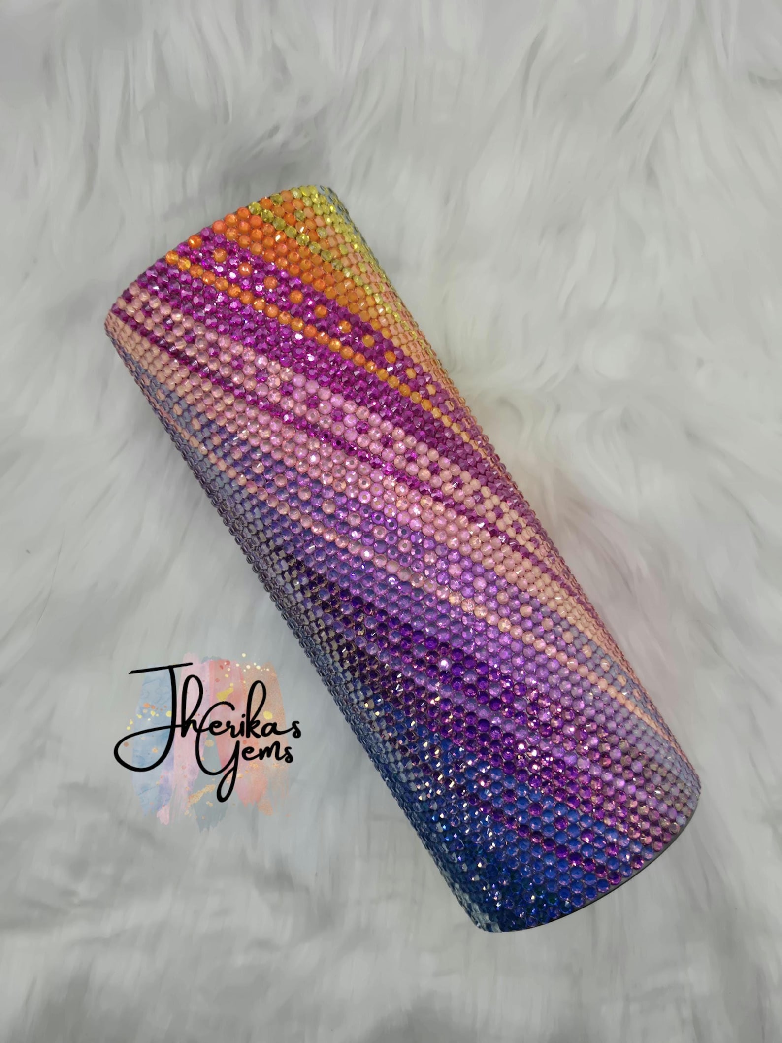 Ombré Twist Rhinestone Pattern Template 24oz SS16 63×60 - Etsy