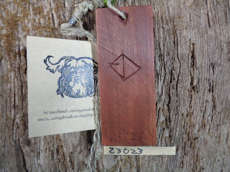 Wood Spirit Carving / Good Luck Charm - Hand Carved by the Enchanting ...