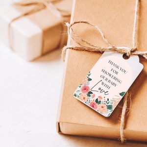 Baby Shower Favor Tags, Baby Shower Thank You Tags, Sprinkle Favor Tags, Baby Shower Thank You Tags, Baby Sprinkle Favors