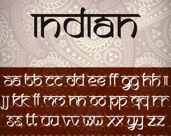 Penguin Indian Font