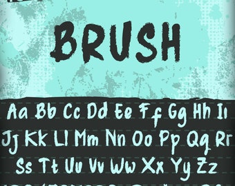 Penguin Brush Font