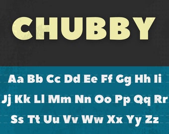 Penguin Chubby Font