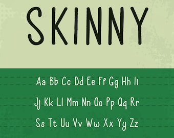 Penguin Skinny Font