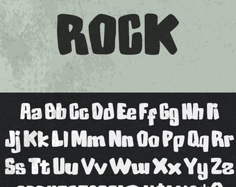 Penguin Rock Font