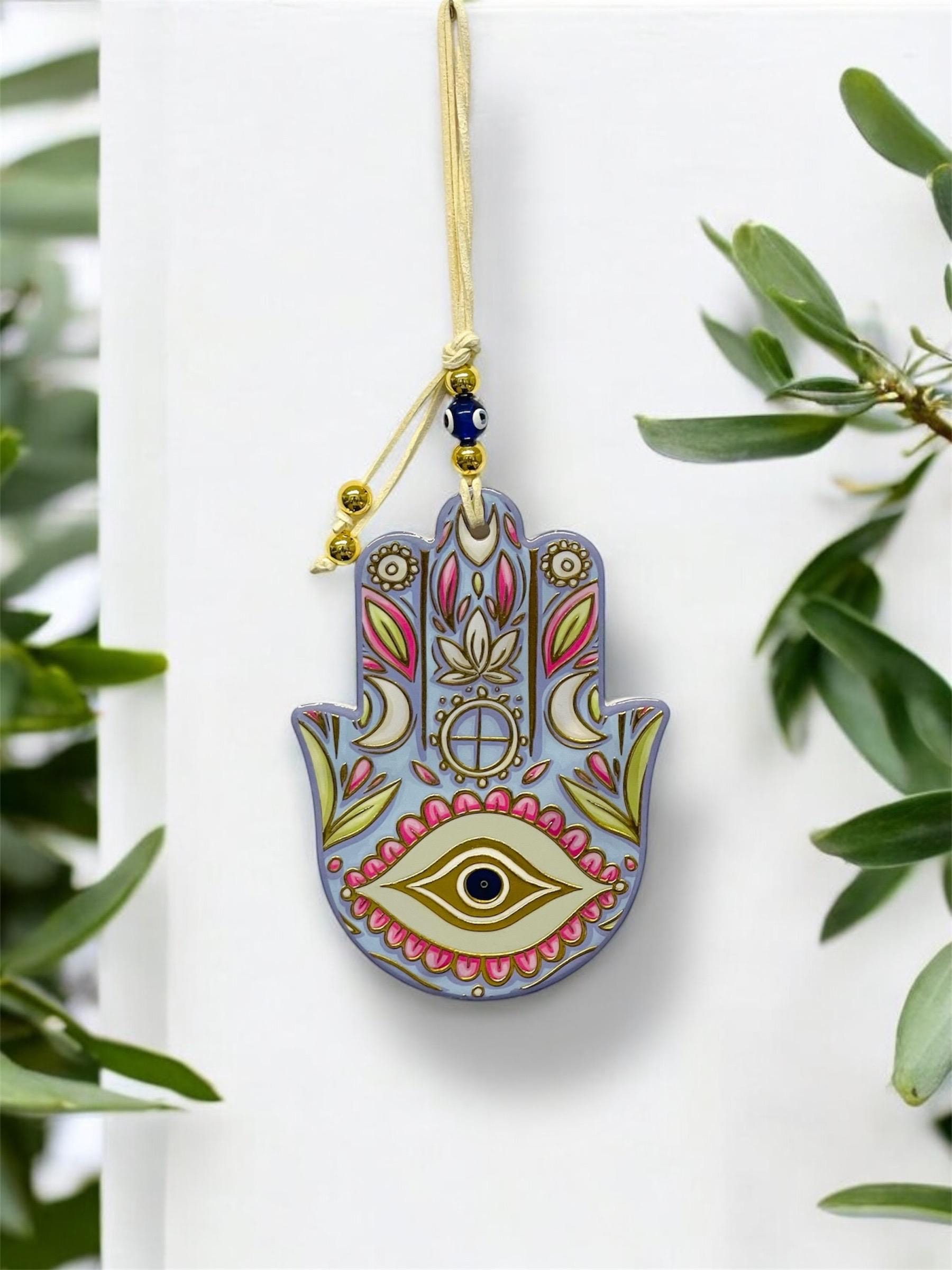 Ceramic Hamsa Hand - Etsy Canada