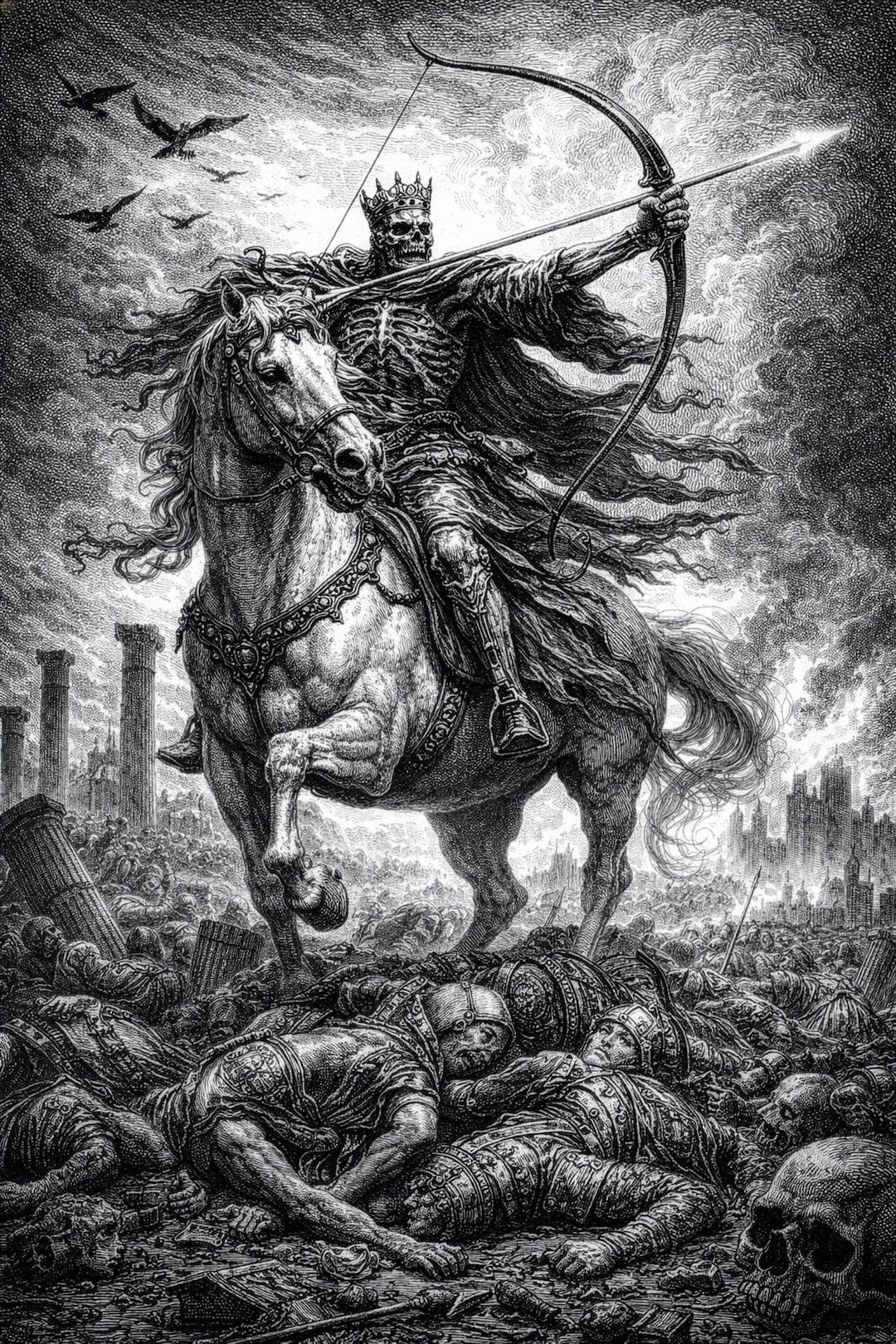 CONQUEST — First Horseman of the Apocalypse | Revelation VI | Gothic ...