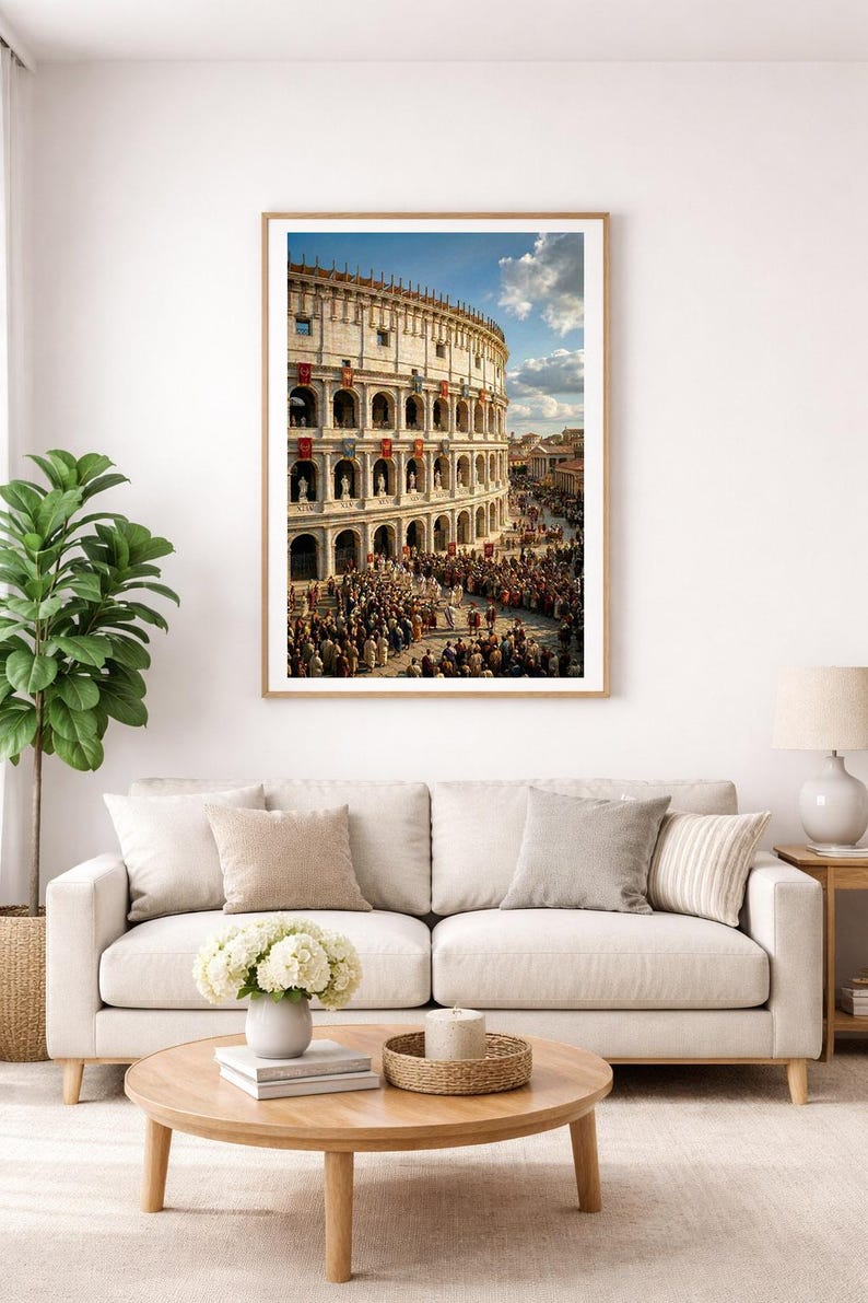 Ancient Rome Colosseum Print – Imperial History Wall Art (digital ...