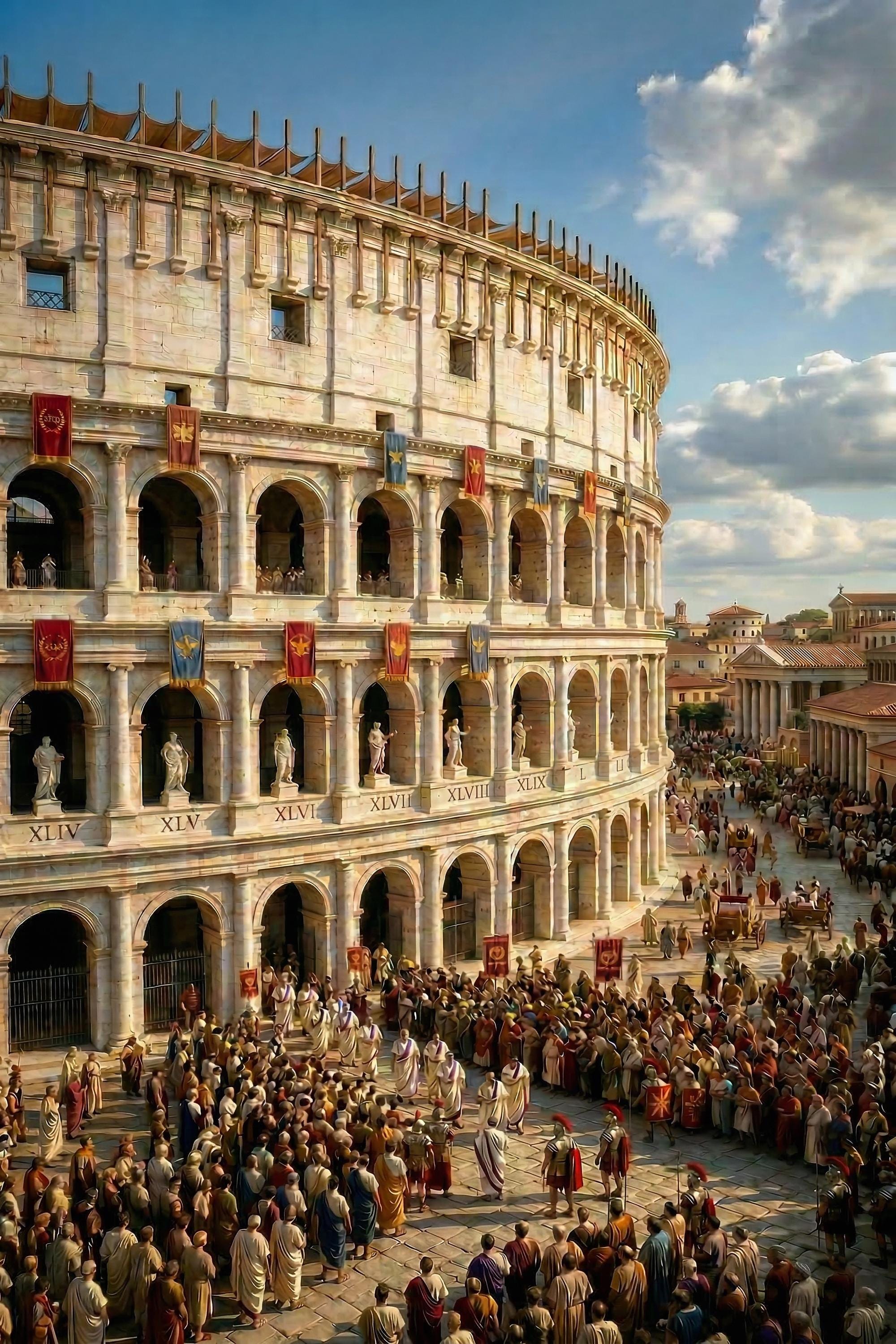 Ancient Rome Colosseum Print – Imperial History Wall Art (digital ...