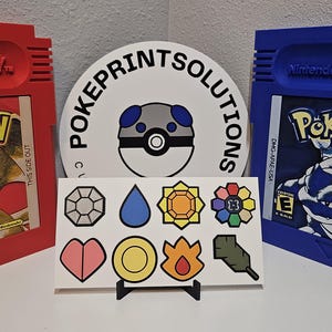 Kanto Badges with Optional Display