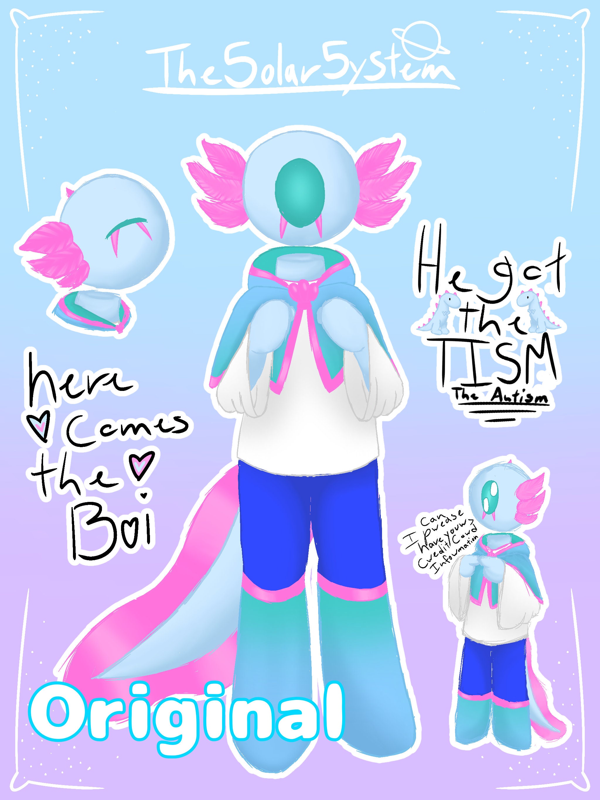 Custom Character Sticker Sheet Commissions Full Color (waterproof) - Etsy