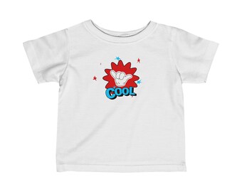 Cool - Camiseta infantil - El bebé más atrevido - Camiseta infantil de punto fino