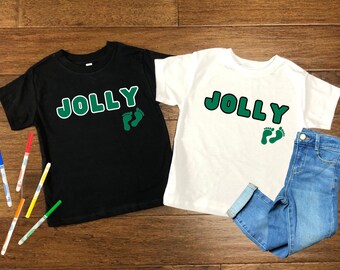 Youth "Jolly" T-Shirt w/ Green Feet