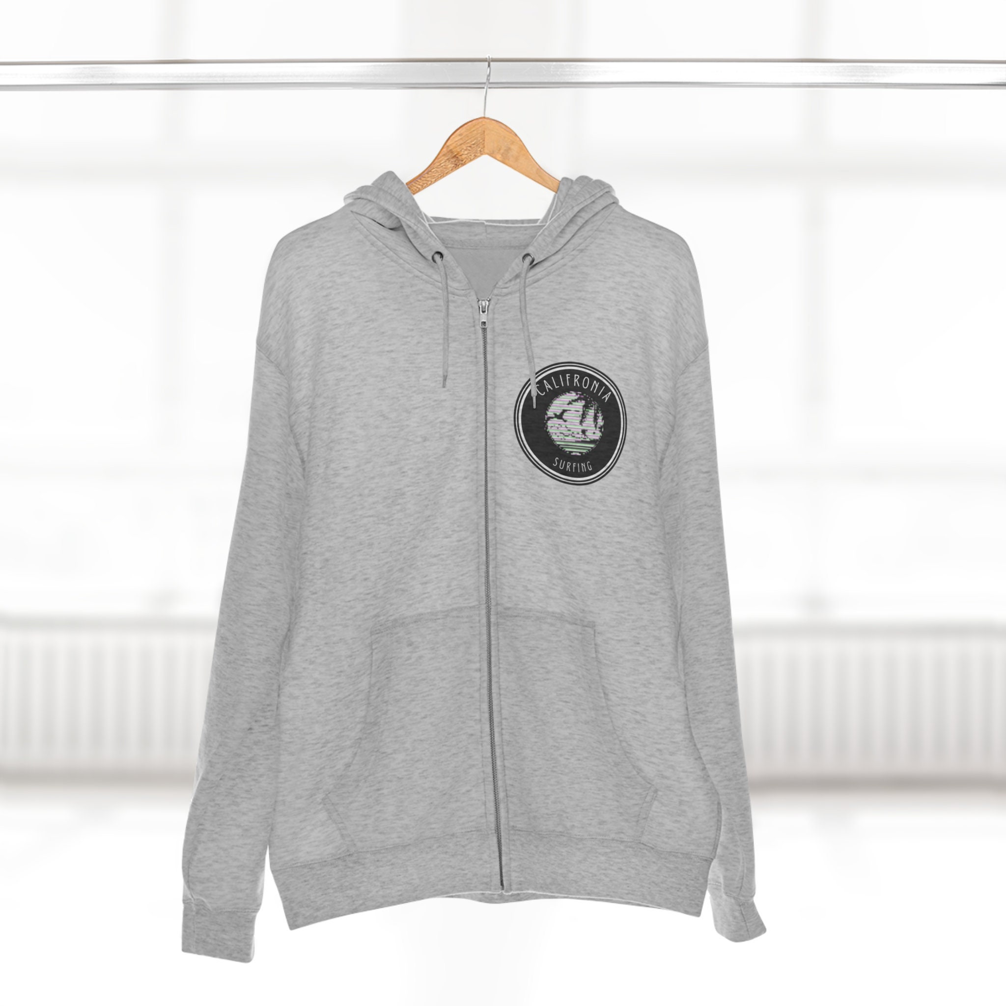 Sweat à Capuche Orange Athletic Surf