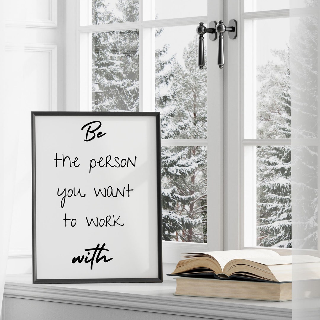 Inspirational Wall Art,office Wall Art,workplace Positivity,trendy