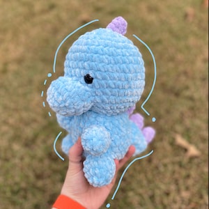 Crochet Stegosaurus