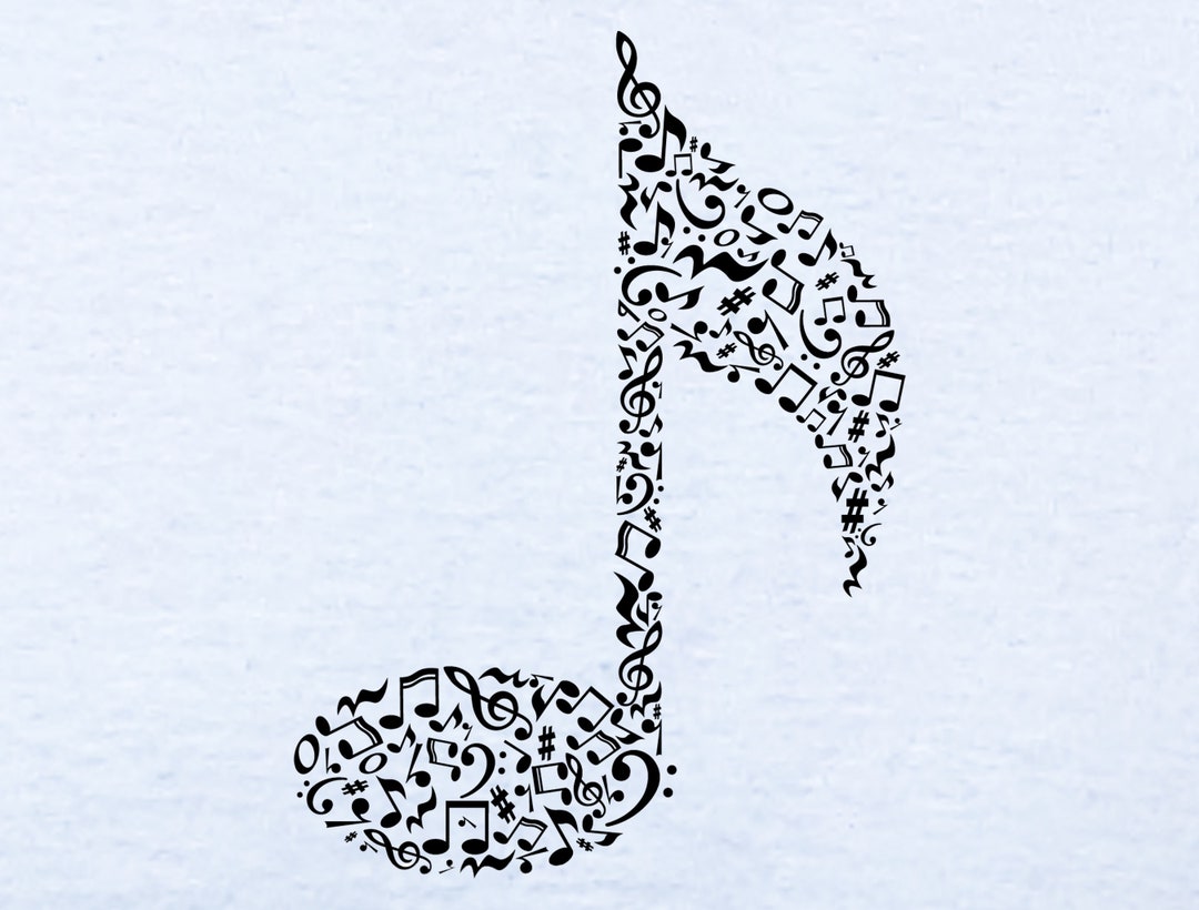 Music Note Shirt Musical Notes T-shirt Gift for Him Her - Etsy
