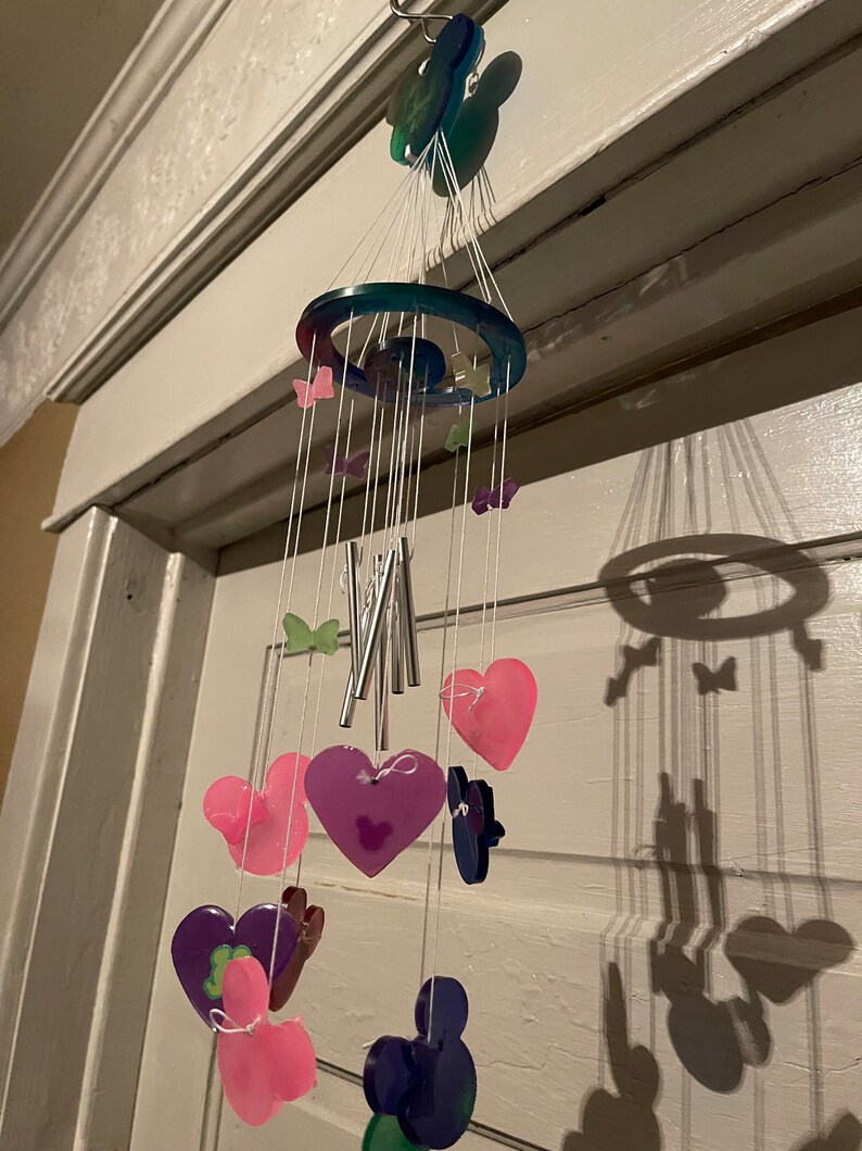 Disney Minnie Mouse & Mickey Mouse Wind Chimes - Etsy UK