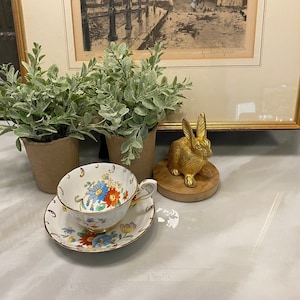 Vintage Tuscan Fine English Bone China Teacup and Saucer