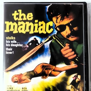 Maniac DVD 1963 Kerwin Mathews Nadia Gray