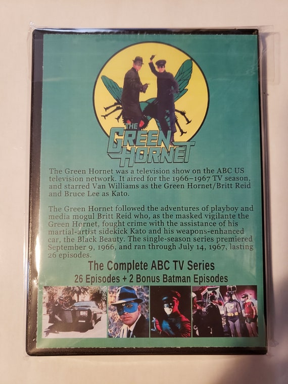 稀少‼ブルース・リーTHE GREEN HORNET DVDセット 全6巻 ☆ブルース・リー『グリーン・ホーネット』 全6枚組DVD+新品