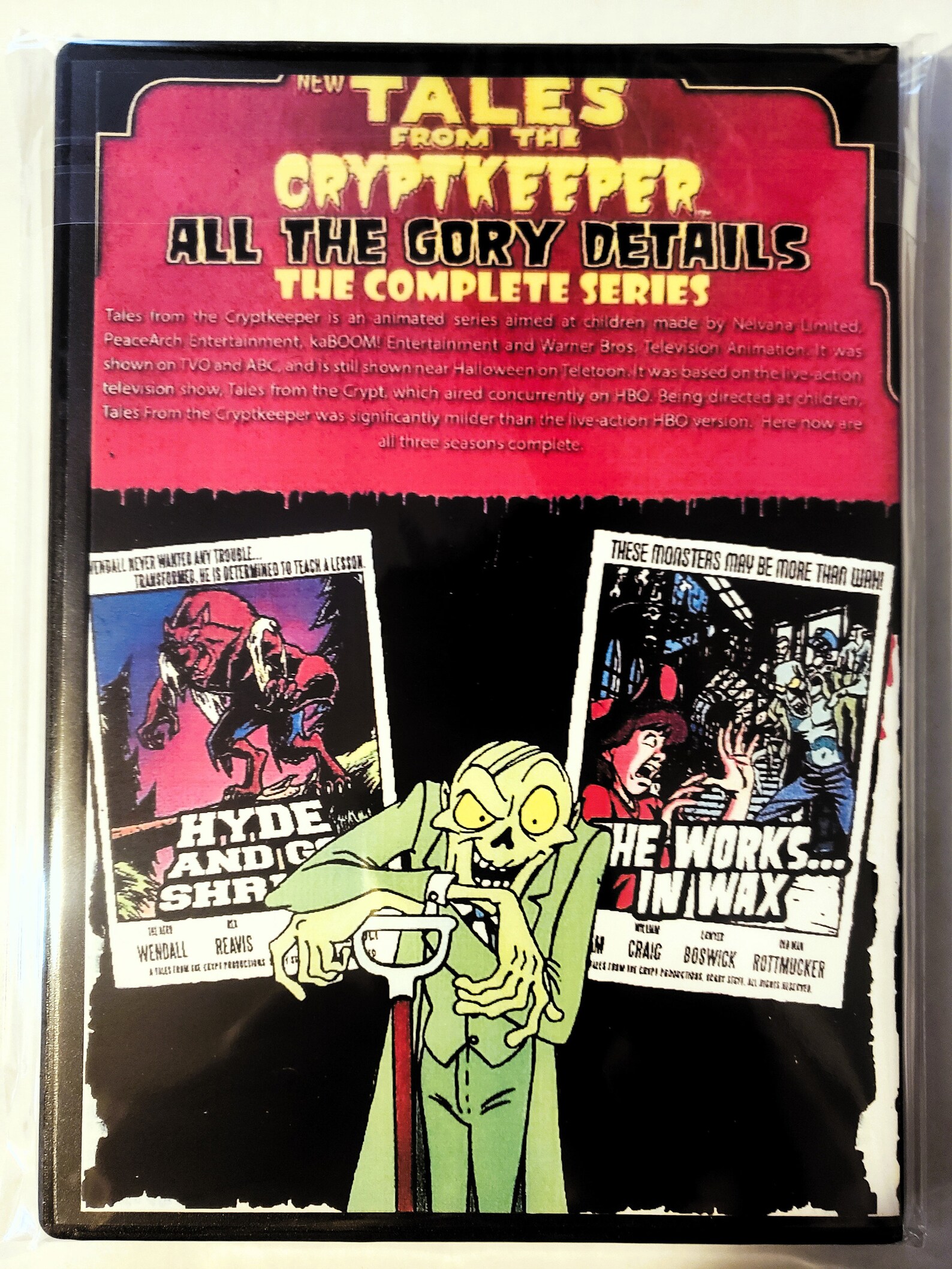 Tales From the Cryptkeeper Complete Series DVD Set Etsy Canada