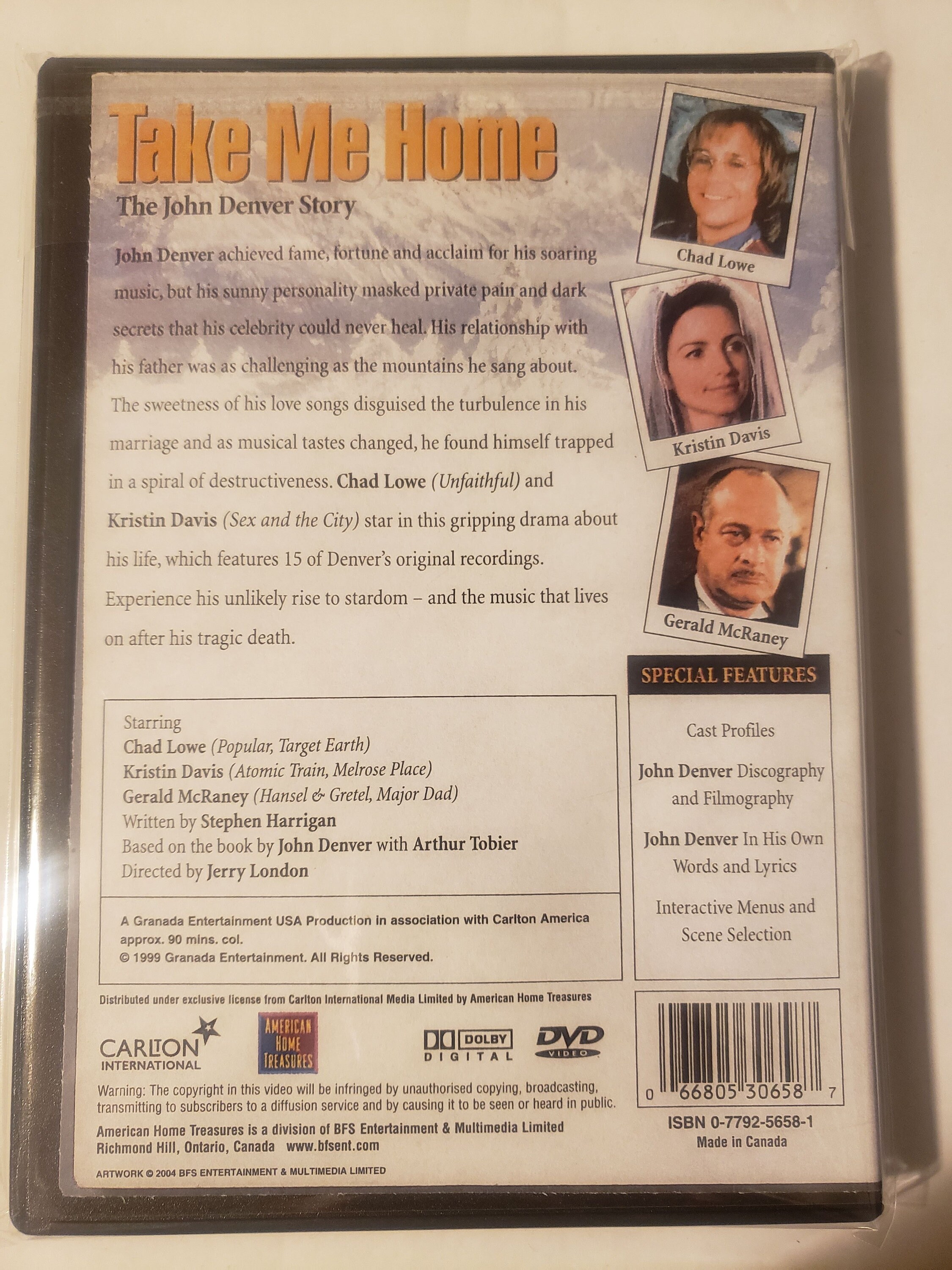 Take Me Home the John Denver Story DVD - Etsy