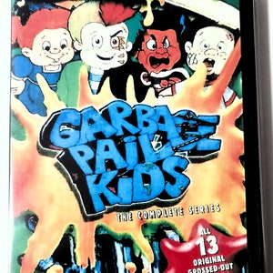 Garbage Pail Kids Kompletny zestaw DVD z serialem animowanym z 1989 roku