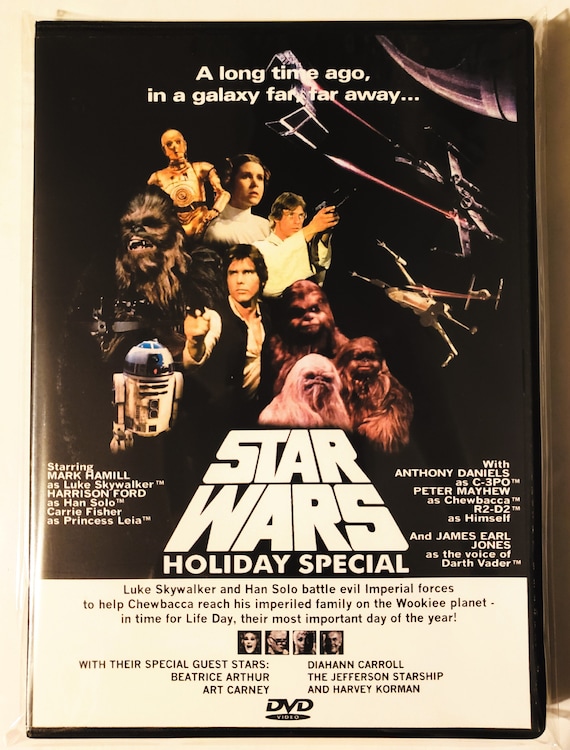 【激レア】STAR WARS HOLIDAY SPECIAL(1978) DVD Star Wars Holiday Special 1978 DVD - Etsy