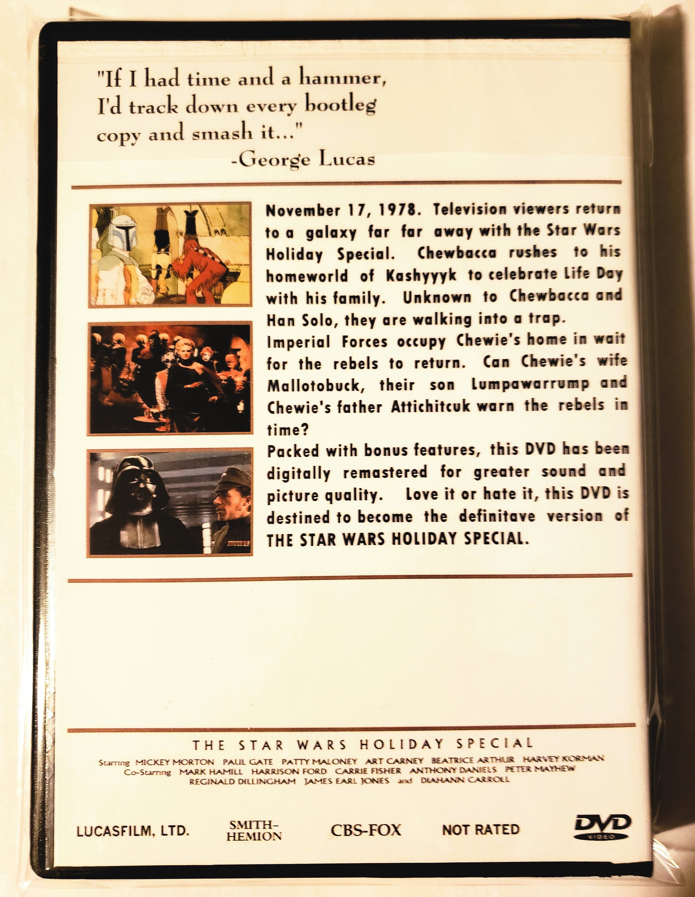 Amazon.com: Stars Wars Holiday Special 1978: 0659682000572