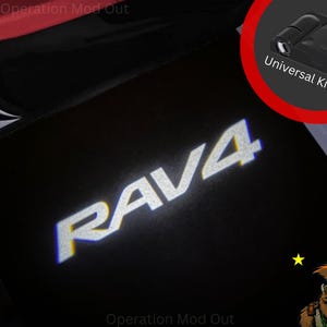 Rav4 Door Lights | Welcome Lights | Projector [QUICK INSTALL]