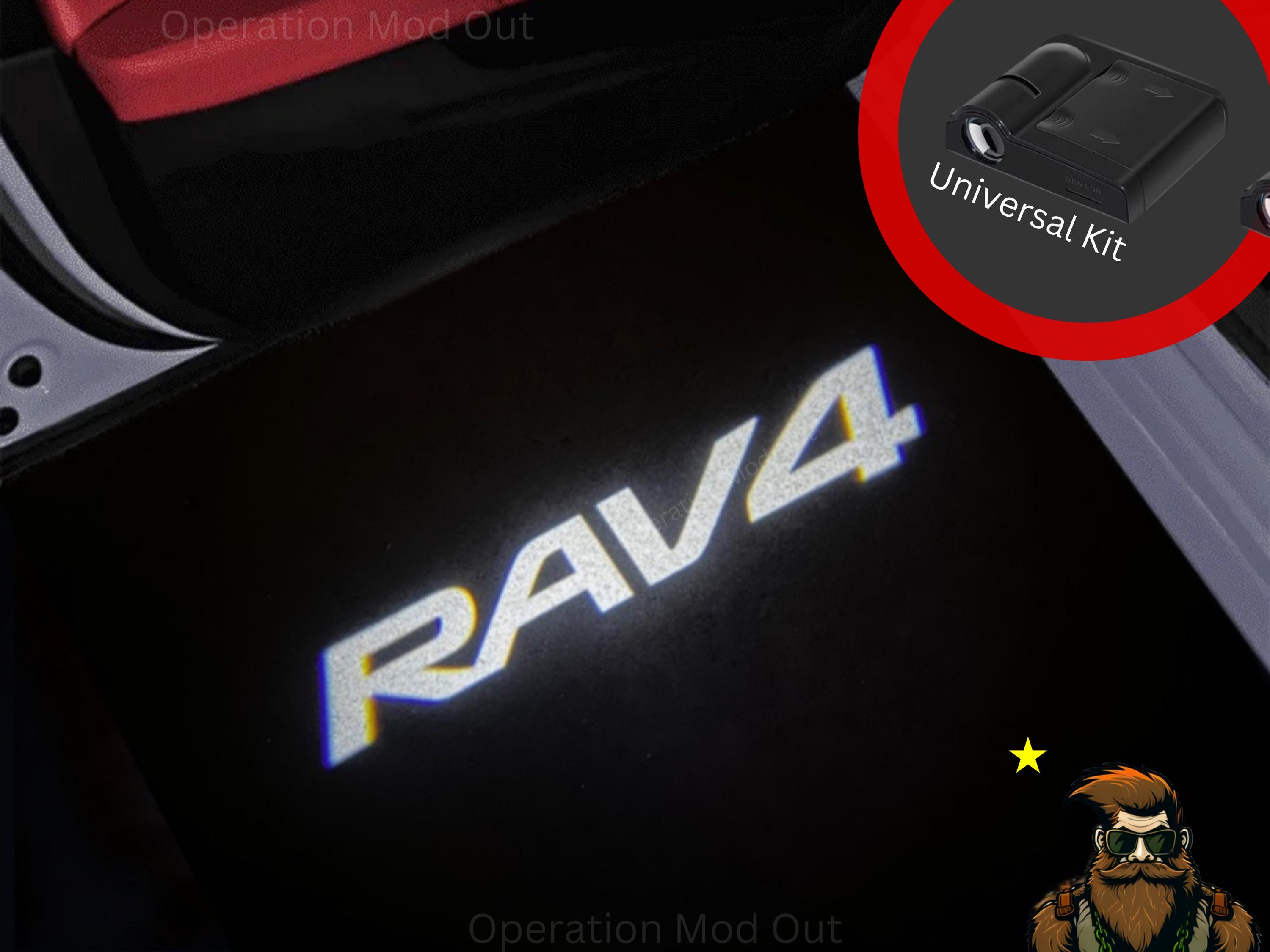 Rav4 Door Lights | Welcome Lights | Projector [QUICK INSTALL]