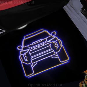 4Runner Door Lights | Toyota Courtesy Lights| Projector | 5th Generation [EASY INSTALL]